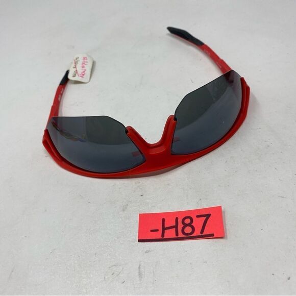SPY OPTIC ALPHA SUNGLASSES 68/14/125 RED WITH GRAY LENS -H87 - Picture 9 of 9